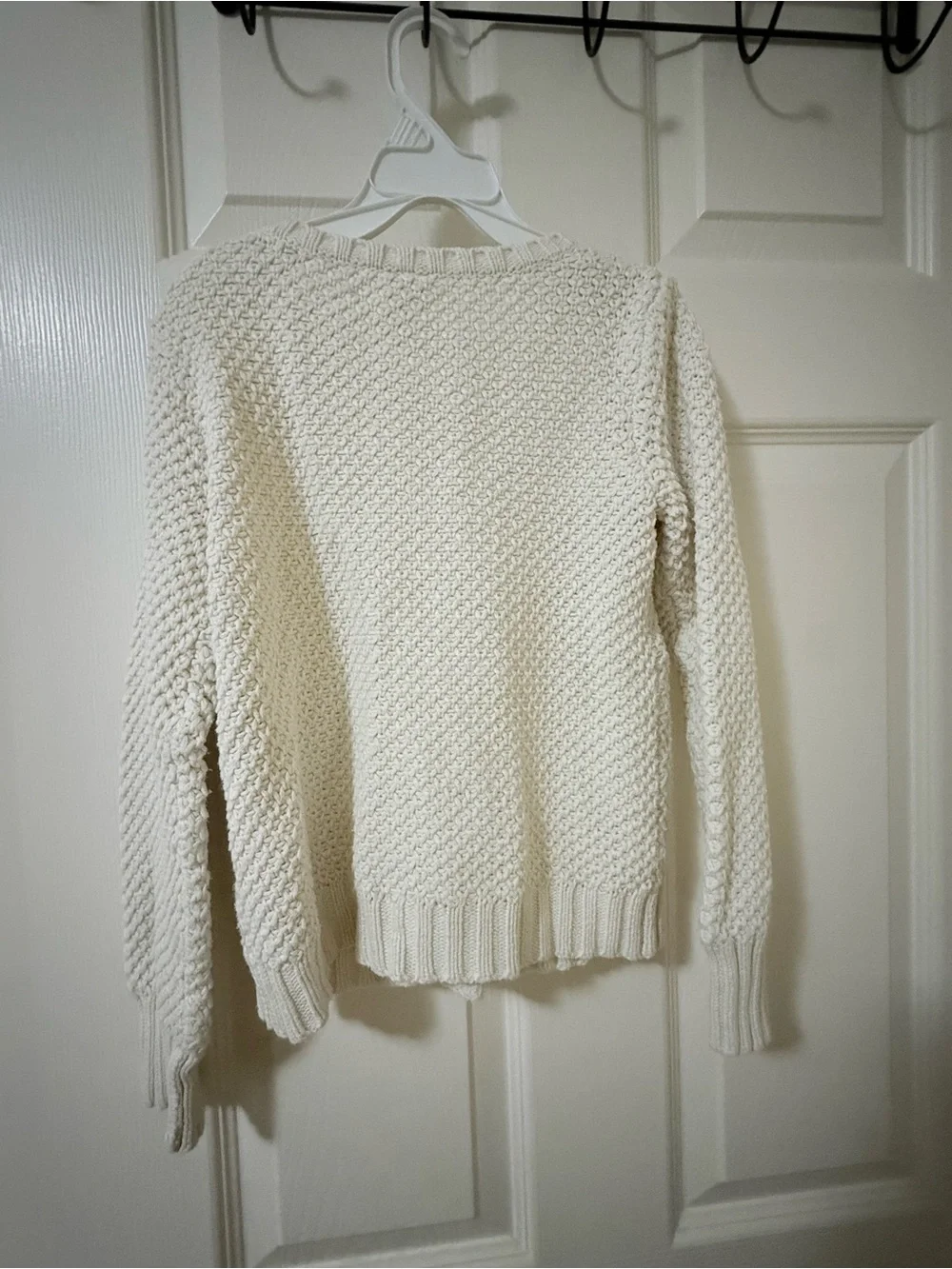 Gymboree Cream Knit Button-Front Cardigan